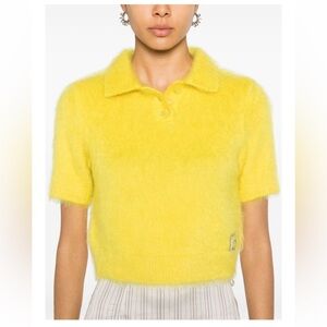 Gucci Yellow Mohair Sweater